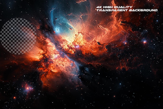 PSD panoramic universe space scifi beauty transparent background