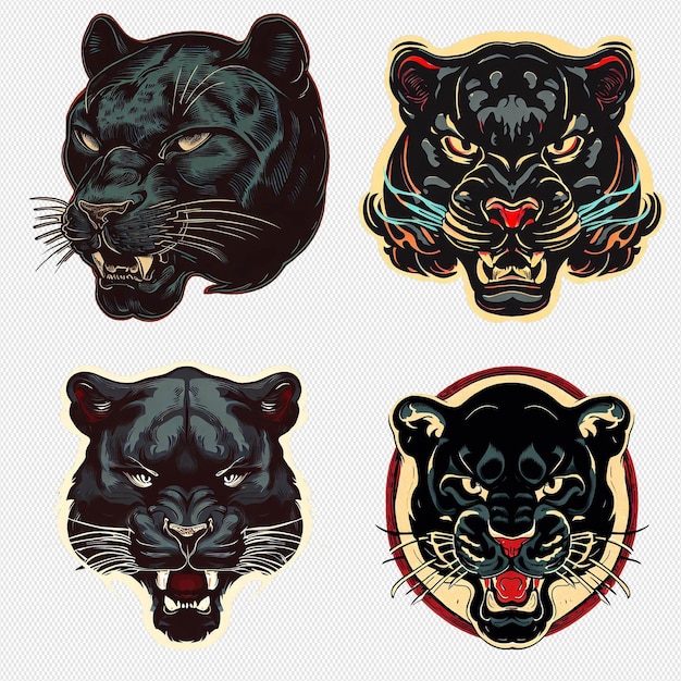 PSD panther logo