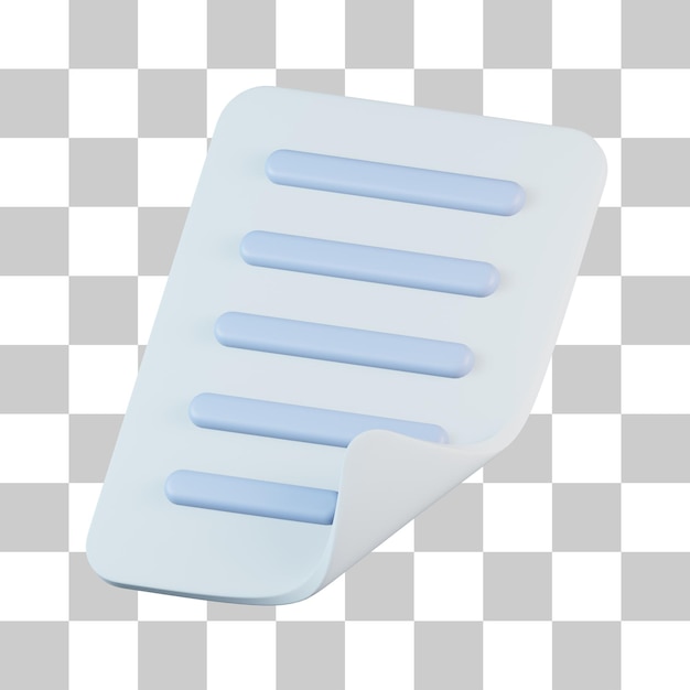 Paper 3d icon