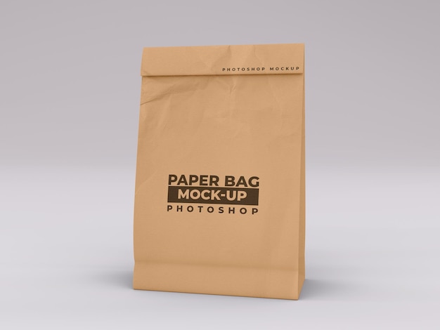 Paper Bag  PSD Mockups