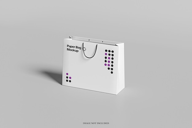 Paper bag mockup