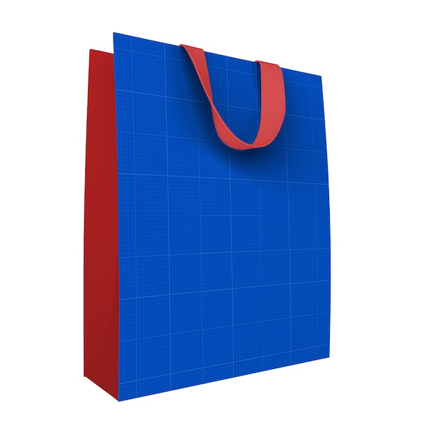 Paper bag mockup