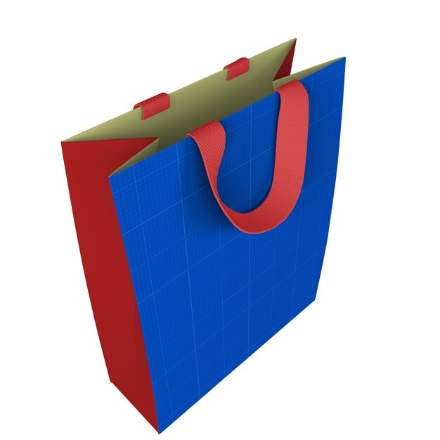 Paper bag mockup