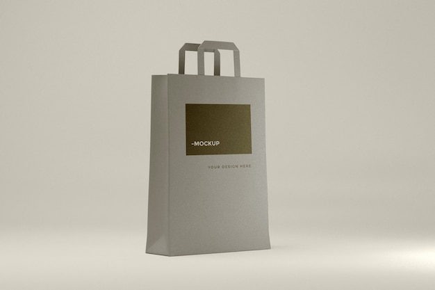 PSD paper bag mockup