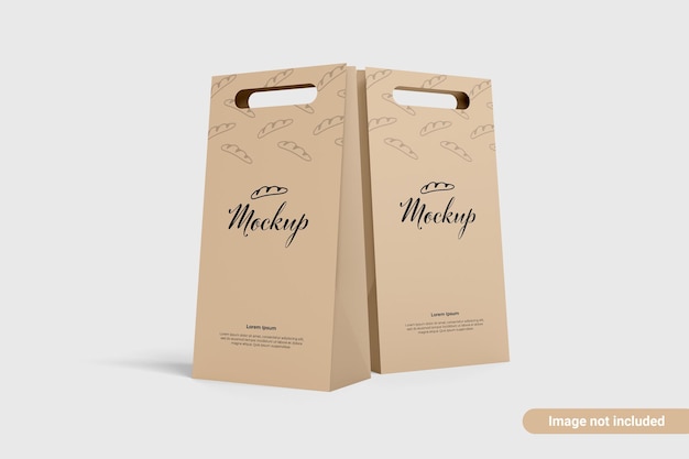 PSD paper bag mockup