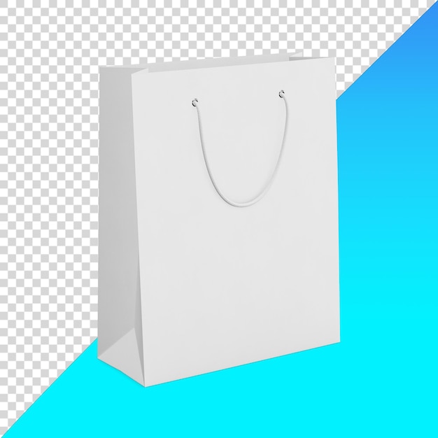 PSD paper bag mockup