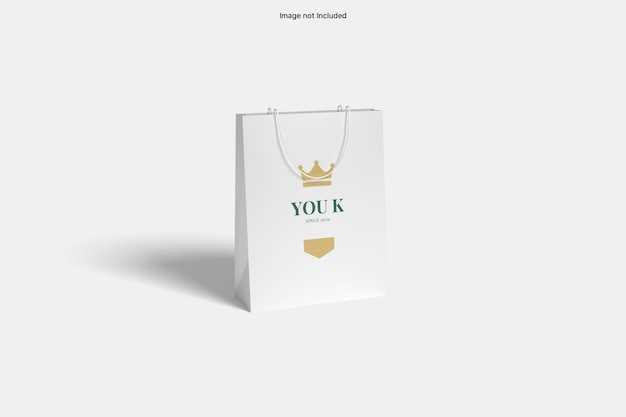 Paper bag mockup