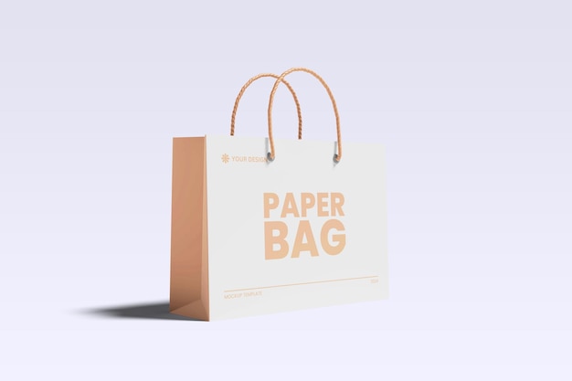 paper bag mockup