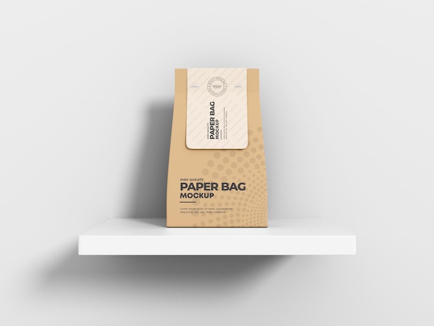 Paper Bag Packaging Mockup