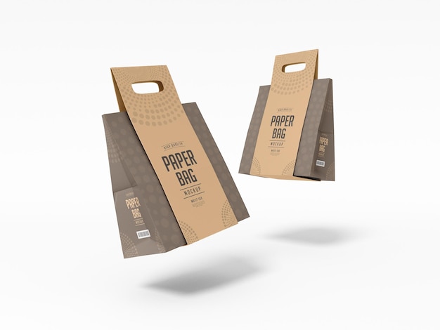 Paper Bag Packaging Mockup