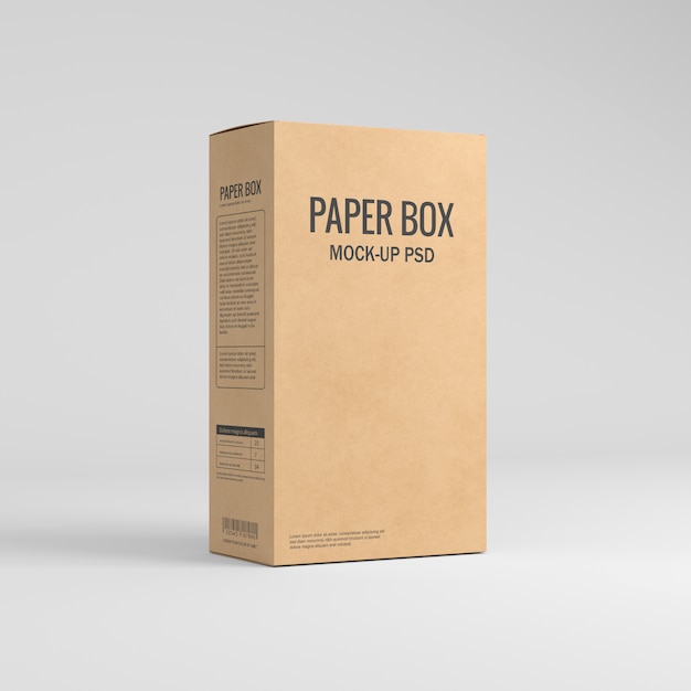 PSD paper bag packaging