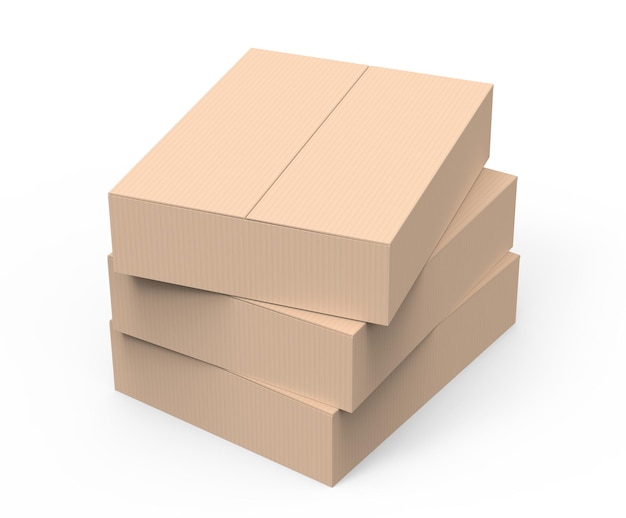 PSD paper box model