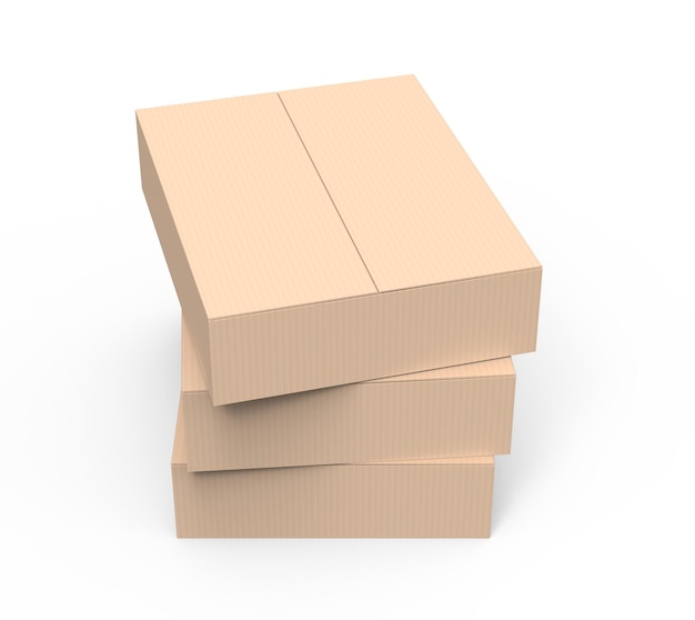 PSD paper box model