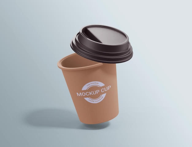 Paper coffee cup mockup