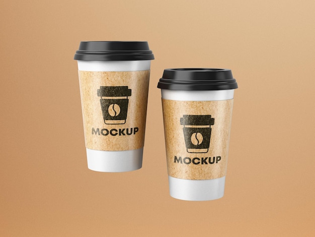 Paper cup mock up