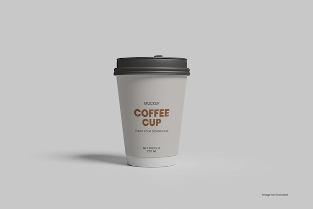 Paper cup mockup