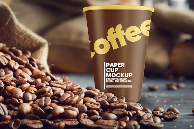 Paper Cup Mockup