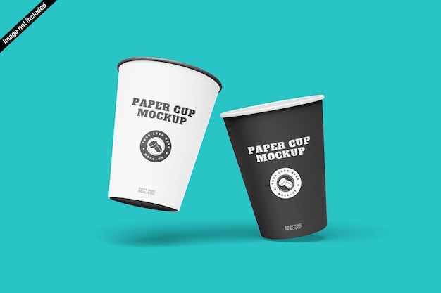 PSD paper cup mockup