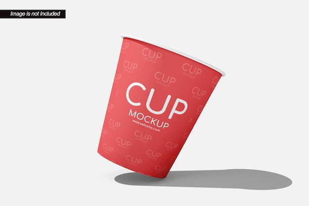 PSD paper cup mockup