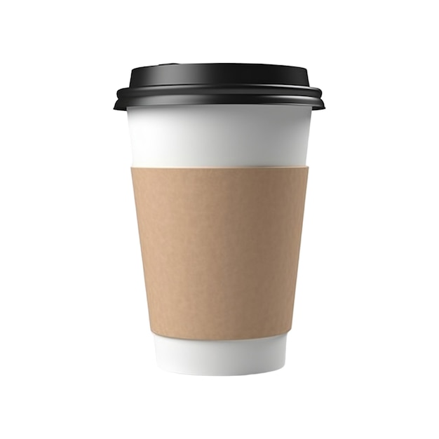 Paper cups vector realistic mock up detailed illustrations isolated