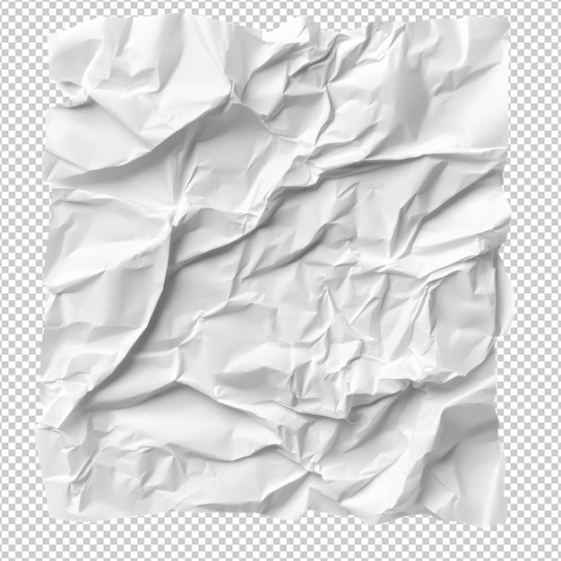 Paper isolated on transparent background