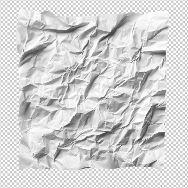 Paper isolated on transparent background