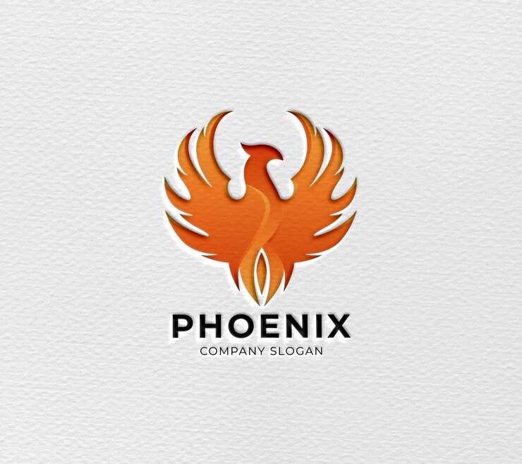 PSD paper logo mockup template design