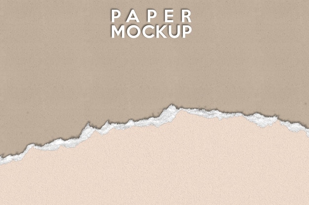 Paper mockup background