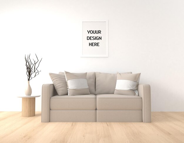 PSD paper mockup photo mockup interior mockup realistic mockup