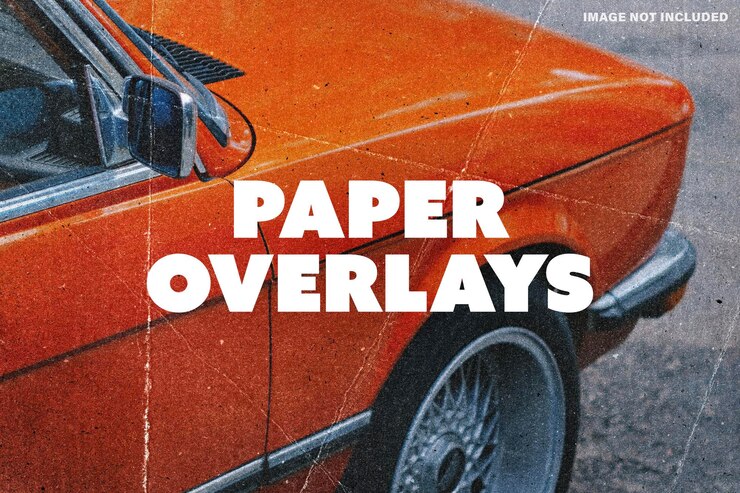 PSD paper overlays