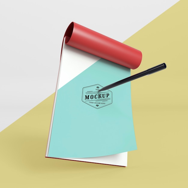 PSD paper pop concept mock-up