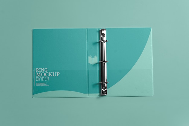 PSD paper ring binder mock-up