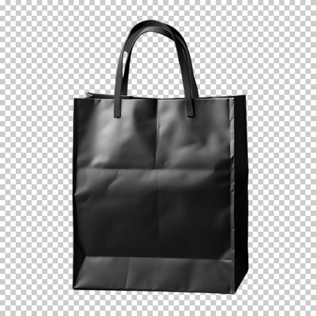 PSD 透明な背景に隔離された紙のショッピングバッグ