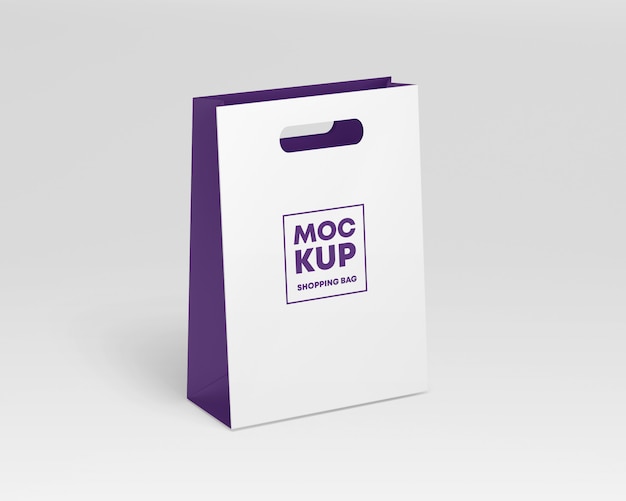 Mockup di carta shopping bag