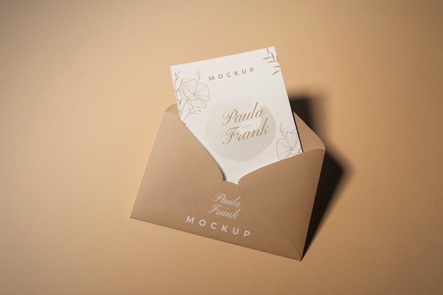 Paper stationery in matte style