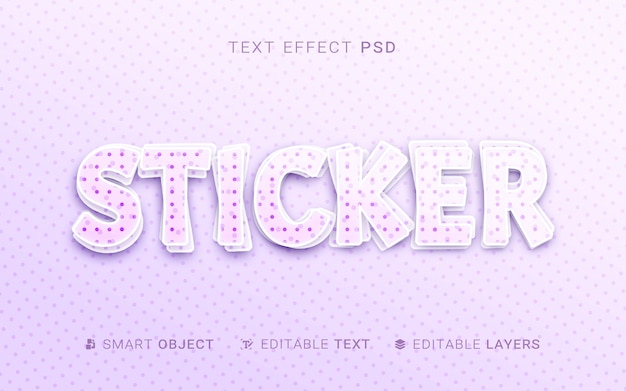 PSD paper style text effect