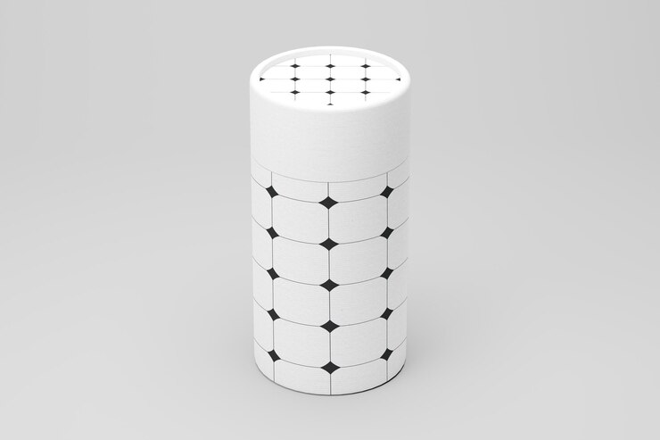 PSD paper tube mockup