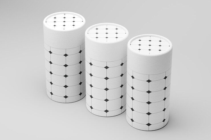 PSD paper tube mockup