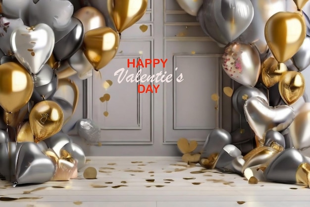PSD paper valentines day background