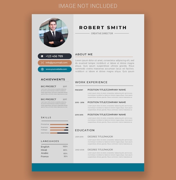 a paper with a picture of a man in a suit and the words  he is