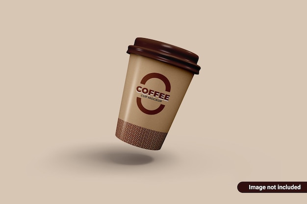 Papier koffie kopje mockup