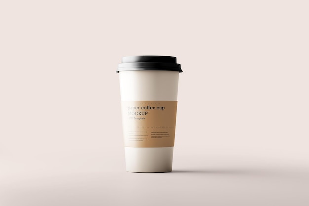 Papier koffie kopje mockup