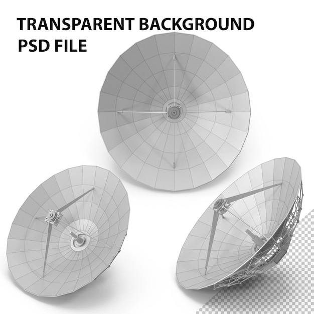 Parabolische antenne png