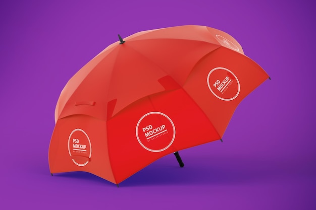 PSD paraplu mockup