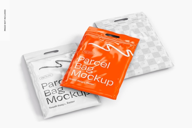 Parcel Bag Set Mockup
