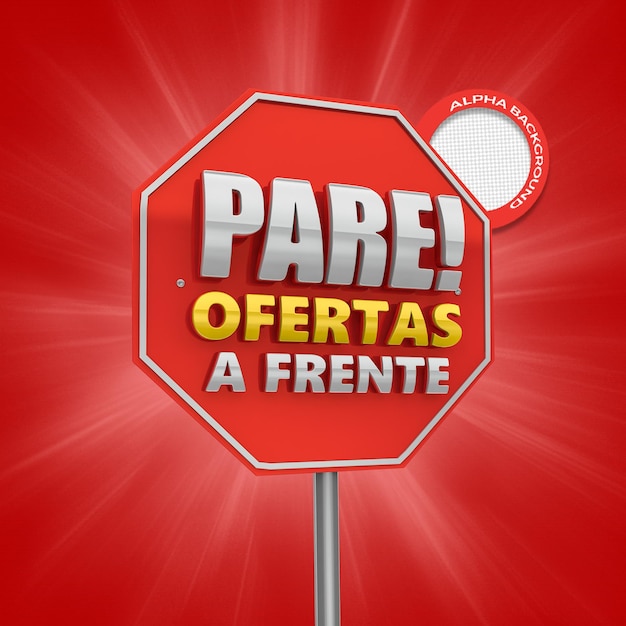 PSD pare! ofertas a frente 03