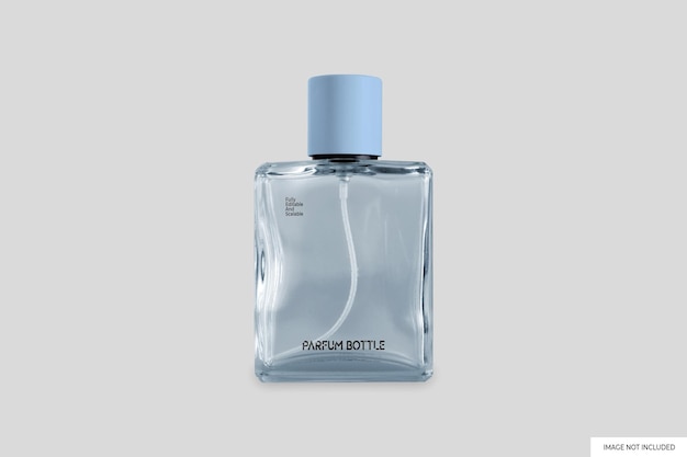 Mockup di bottiglia di profumo