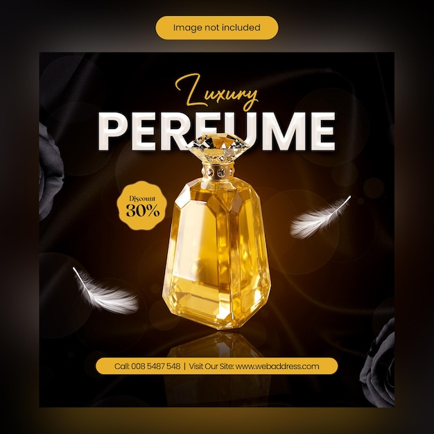 PSD parfum instagram post