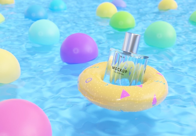 Parfumflesje mockup