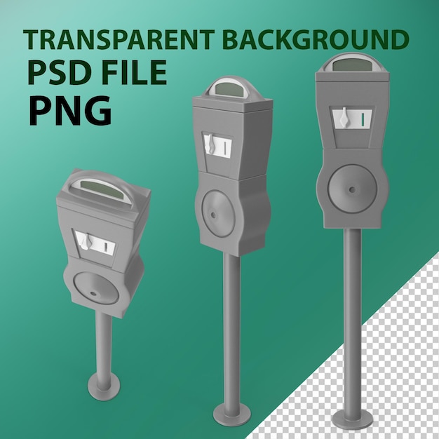 PSD parking meter png